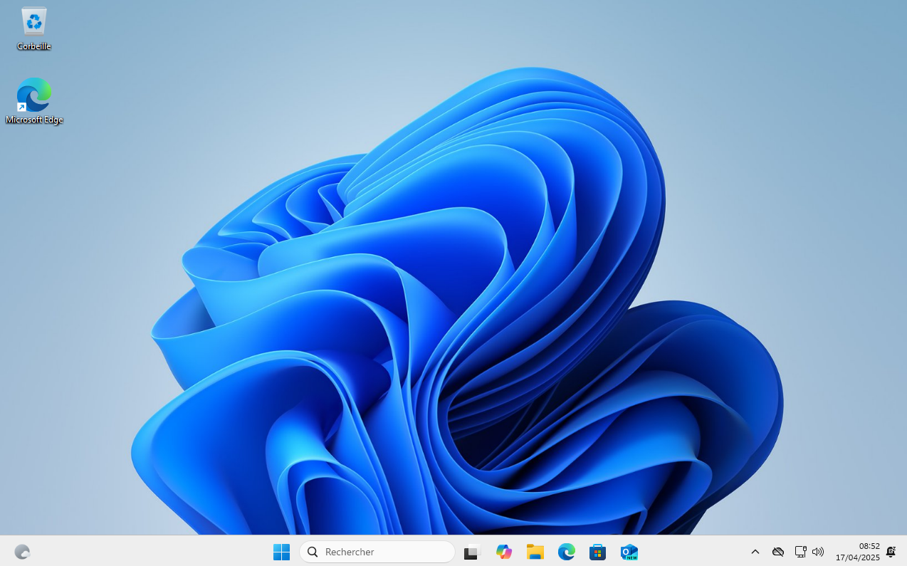 Installation windows : lancement powershell