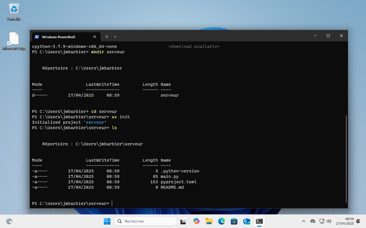 Installation windows